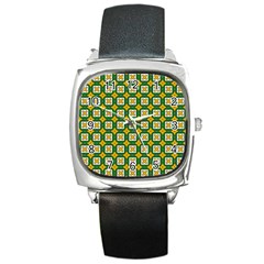 Df Russell Wolfe Square Metal Watch by deformigo