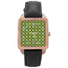 Df Russell Wolfe Rose Gold Leather Watch  by deformigo