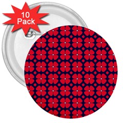 Df Clematis 3  Buttons (10 Pack)  by deformigo