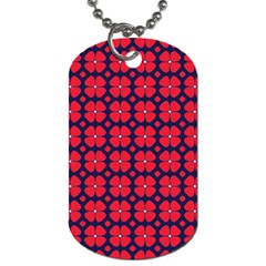 Df Clematis Dog Tag (one Side) by deformigo