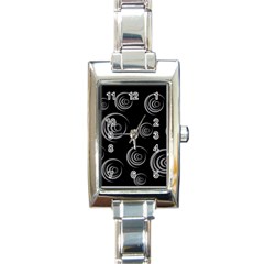 Rounder Rectangle Italian Charm Watch by anthromahe