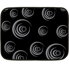 Rounder Double Sided Fleece Blanket (mini)  by anthromahe