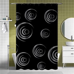 Rounder Shower Curtain 48  X 72  (small)  by anthromahe