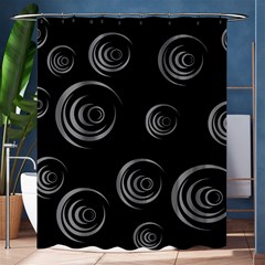 Rounder Shower Curtain 60  X 72  (medium)  by anthromahe