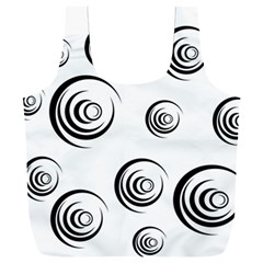 Rounder Ii Full Print Recycle Bag (xxl) by anthromahe