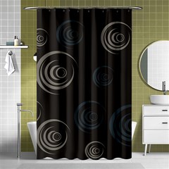 Rounder Iii Shower Curtain 48  X 72  (small)  by anthromahe