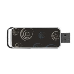 Rounder Iii Portable Usb Flash (one Side) by anthromahe