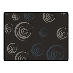 Rounder Iii Double Sided Fleece Blanket (small)  by anthromahe