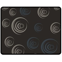 Rounder Iii Double Sided Fleece Blanket (medium)  by anthromahe