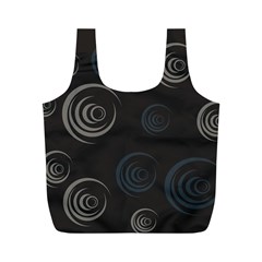 Rounder Iii Full Print Recycle Bag (m) by anthromahe