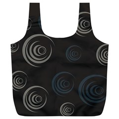 Rounder Iii Full Print Recycle Bag (xl) by anthromahe