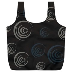 Rounder Iii Full Print Recycle Bag (xxl) by anthromahe