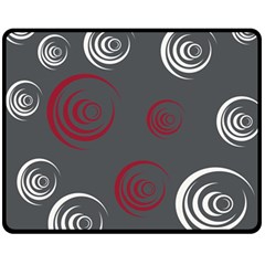 Rounder Iv Fleece Blanket (medium)  by anthromahe