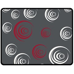 Rounder Iv Double Sided Fleece Blanket (medium)  by anthromahe