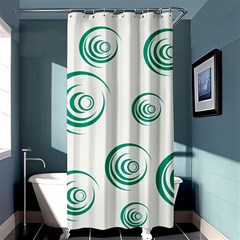 Rounder V Shower Curtain 36  X 72  (stall)  by anthromahe