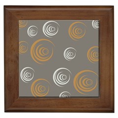 Rounder Vi Framed Tile by anthromahe