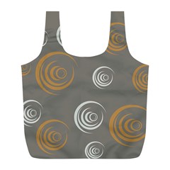 Rounder Vi Full Print Recycle Bag (l) by anthromahe