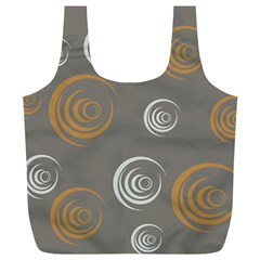 Rounder Vi Full Print Recycle Bag (xl) by anthromahe