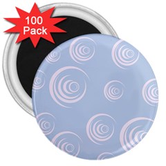 Rounder Vii 3  Magnets (100 Pack) by anthromahe