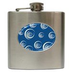 Rounder VIII Hip Flask (6 oz) Front