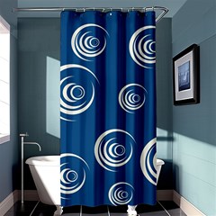 Rounder Viii Shower Curtain 36  X 72  (stall)  by anthromahe