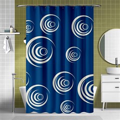 Rounder Viii Shower Curtain 48  X 72  (small)  by anthromahe