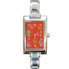 Rounder X Rectangle Italian Charm Watch by anthromahe