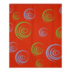 Rounder X Shower Curtain 60  X 72  (medium)  by anthromahe