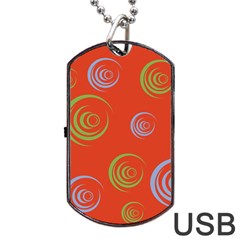 Rounder X Dog Tag Usb Flash (two Sides) by anthromahe