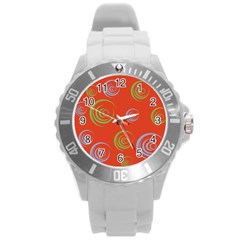 Rounder X Round Plastic Sport Watch (l) by anthromahe