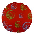 Rounder X Large 18  Premium Round Cushions Front