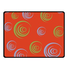 Rounder X Double Sided Fleece Blanket (small)  by anthromahe