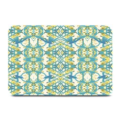 Colored Geometric Ornate Patterned Print Plate Mats by dflcprintsclothing