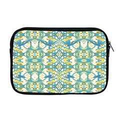 Colored Geometric Ornate Patterned Print Apple Macbook Pro 17  Zipper Case by dflcprintsclothing