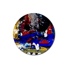 Holidays 1 1 Rubber Coaster (round)  by bestdesignintheworld