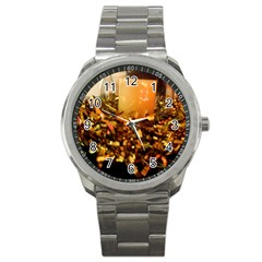 Christmas Tree  1 1 Sport Metal Watch by bestdesignintheworld