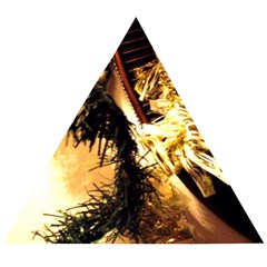 Christmas Tree  1 2 Wooden Puzzle Triangle by bestdesignintheworld