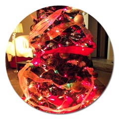 Christmas Tree  1 3 Magnet 5  (round) by bestdesignintheworld