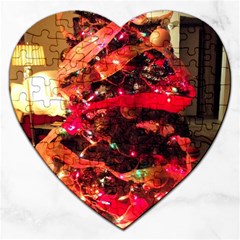 Christmas Tree  1 3 Jigsaw Puzzle (heart) by bestdesignintheworld