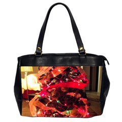 Christmas Tree  1 3 Oversize Office Handbag (2 Sides) by bestdesignintheworld