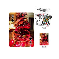 Christmas Tree  1 3 Playing Cards 54 Designs (mini) by bestdesignintheworld