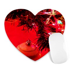 Christmas Tree  1 4 Heart Mousepads by bestdesignintheworld