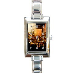 Christmas Tree  1 1 Rectangle Italian Charm Watch by bestdesignintheworld