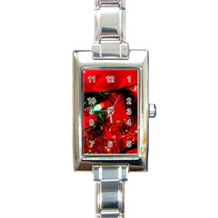 Christmas Tree  1 5 Rectangle Italian Charm Watch by bestdesignintheworld