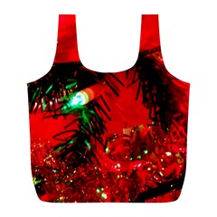 Christmas Tree  1 5 Full Print Recycle Bag (l) by bestdesignintheworld