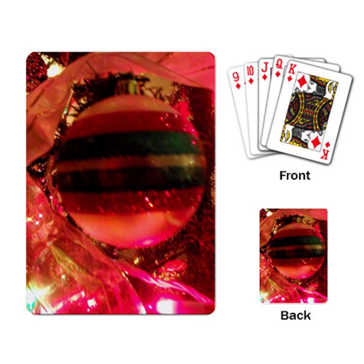 Christmas Tree  1 6 Playing Cards Single Design (Rectangle)