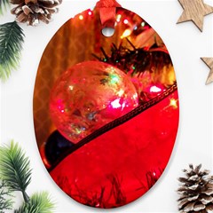 Christmas Tree  1 7 Oval Ornament (two Sides) by bestdesignintheworld