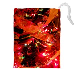 Christmas Tree  1 8 Drawstring Pouch (4xl) by bestdesignintheworld