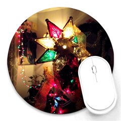 Christmas Tree  1 9 Round Mousepads