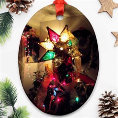 Christmas Tree  1 9 Ornament (oval) by bestdesignintheworld